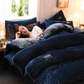 Luxe Corduroy Fluwelen Beddengoedset - Warm & Comfortabel