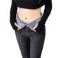 Gezellig Chic: Fleece-Gevoerde Skinny Jeans voor Winterse Warmte