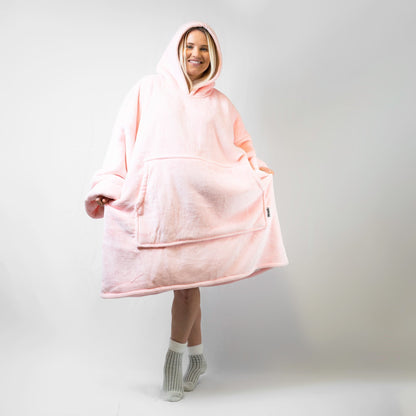 Roze Hoodie Deken - Ultiem Comfort & Perfect Cadeau