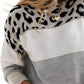 Sweater met luipaardprint