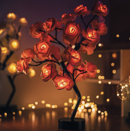 Lyla's Forever Rose Tree Lamp - Het perfecte valentijnscadeau
